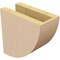 Ekena Millwork 4"W x 8"D x 8"H Classic Durham Rough Cedar Woodgrain TimberThane Corbel, Primed Tan CORUR04X08X08DURRCPR - alternate 2